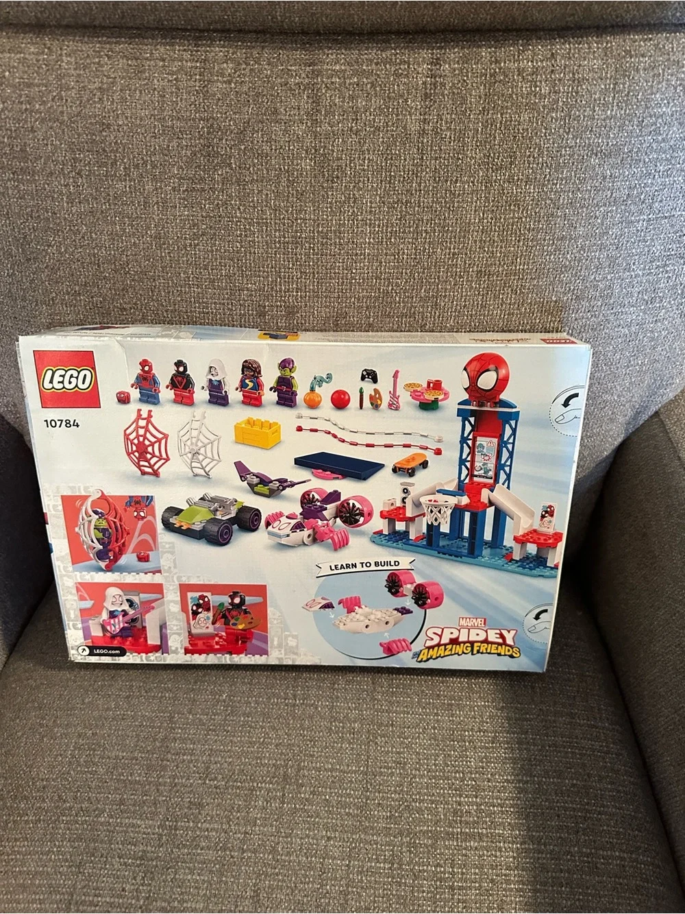 LEGO Spidey Amazing Friends Playset in Red, Pink, Blue 10784